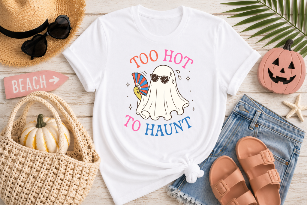 Too Hot to Haunt Unisex T-Shirt | Johanna Lesley Creations