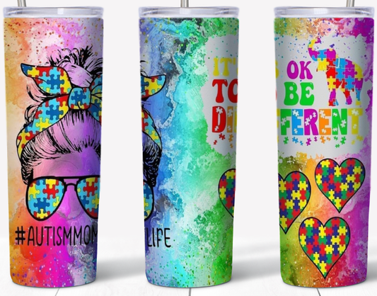 Autism Mom 20oz Tumbler