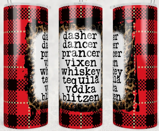 Drunk Reindeer 20oz Tumbler