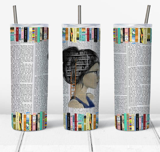 Just a Girl who Loves Books 20oz Tumbler