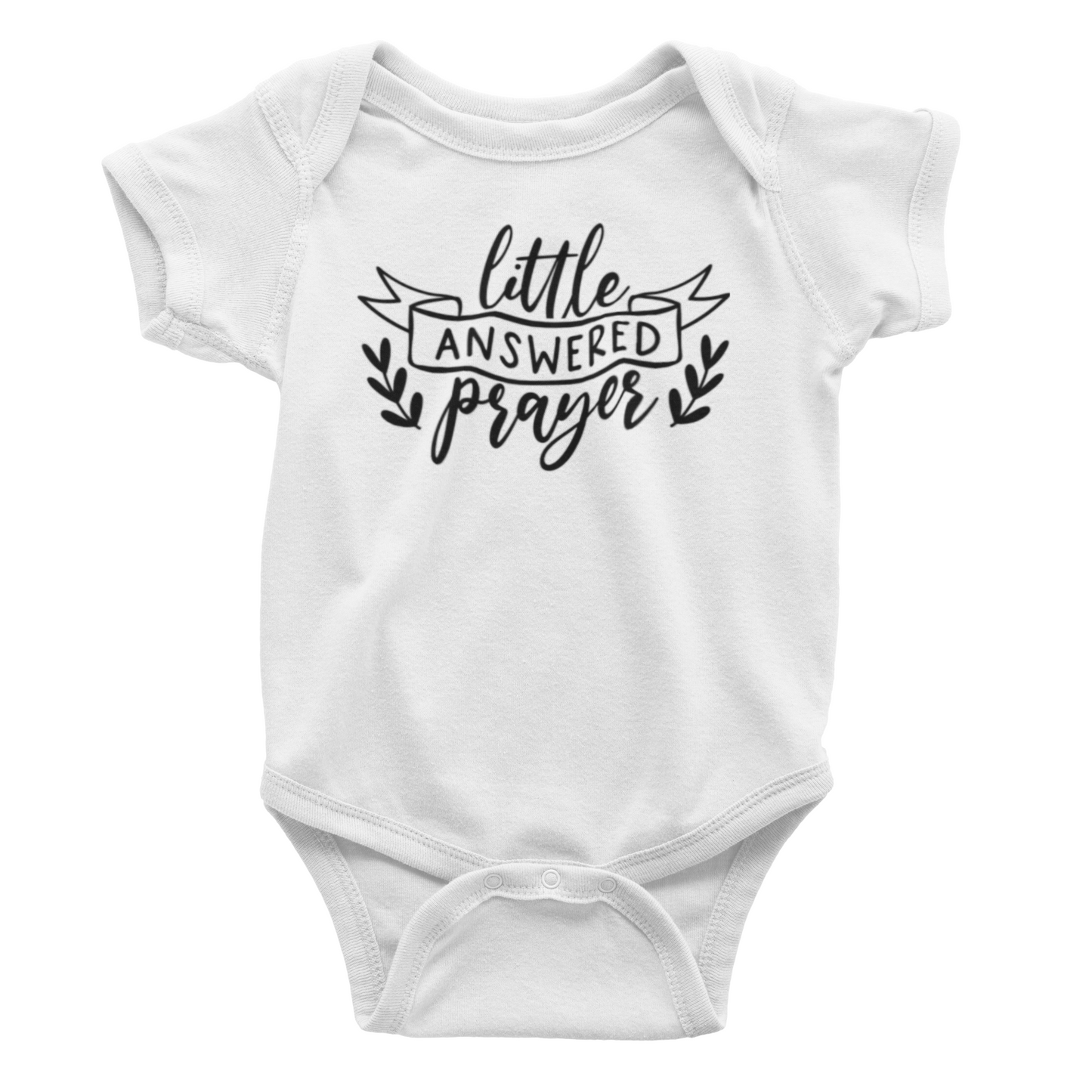 Little answered prayer Baby bodysuit