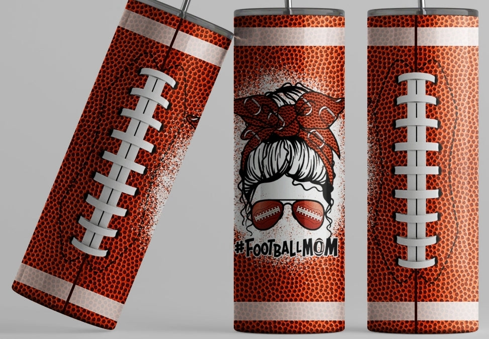 Football Mom 20oz Tumbler