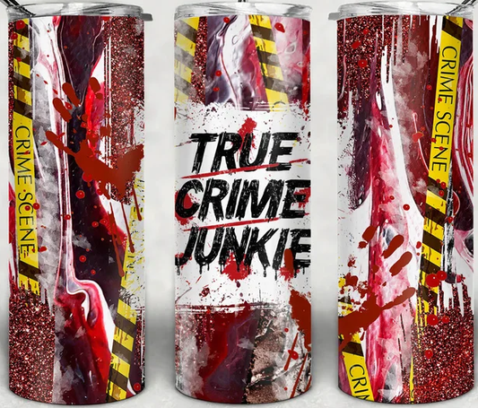 True Crime Junkie 20oz Tumbler