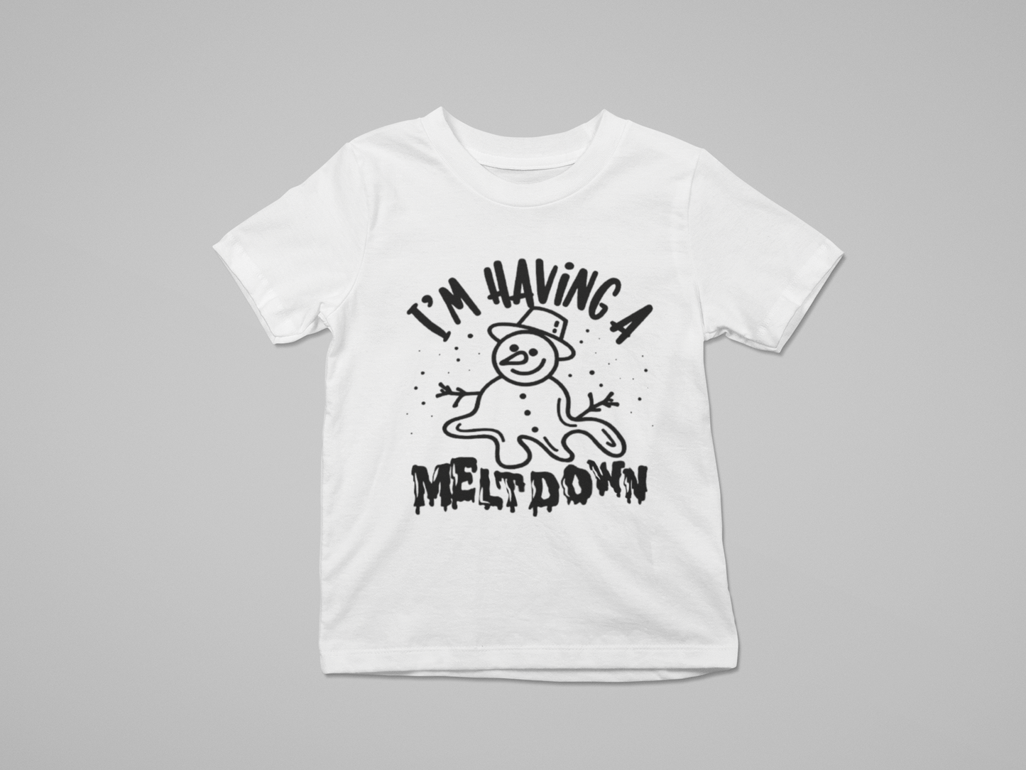 I'm having a meltdown Toddler Tee